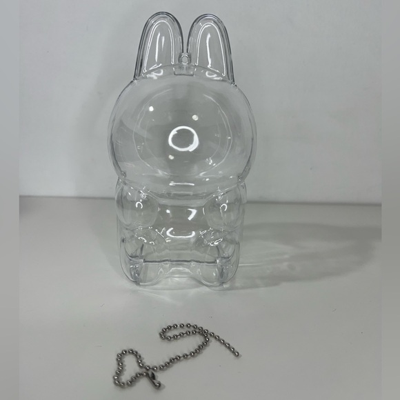 Pop Mart The Monsters Have A Seat Labubu Protective Cover Case Keychain - Picture 8 of 15